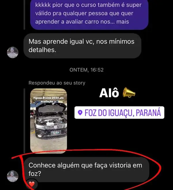 indicação de vistoria em foz do iguaçu