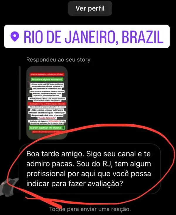 indicação de vistoria veicular no Rio de Janeiro